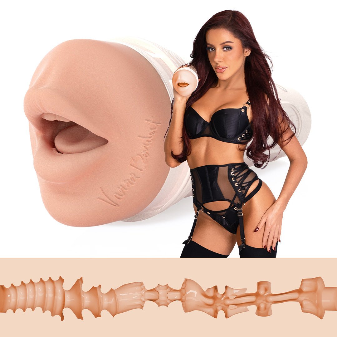 Vanna Bardot Fleshlight Serotonin (Mouth) With Case Fleshlight