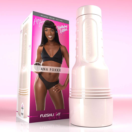 Fleshlight Girl Ana Foxxx Birthday Cake Edition Stroker Birthday - Silk (Lady) With case