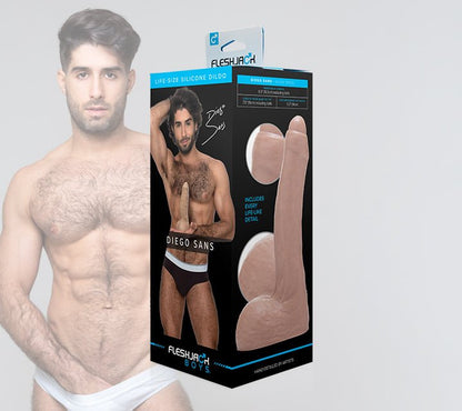 Diego Sans Sex Machine and Dildo pack - Fleshlight