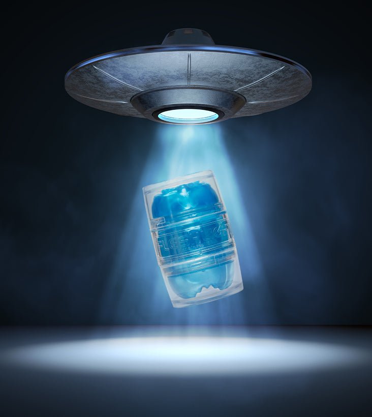 Masturbators Quickshot Alien Lady/Butt - Metallic Blue